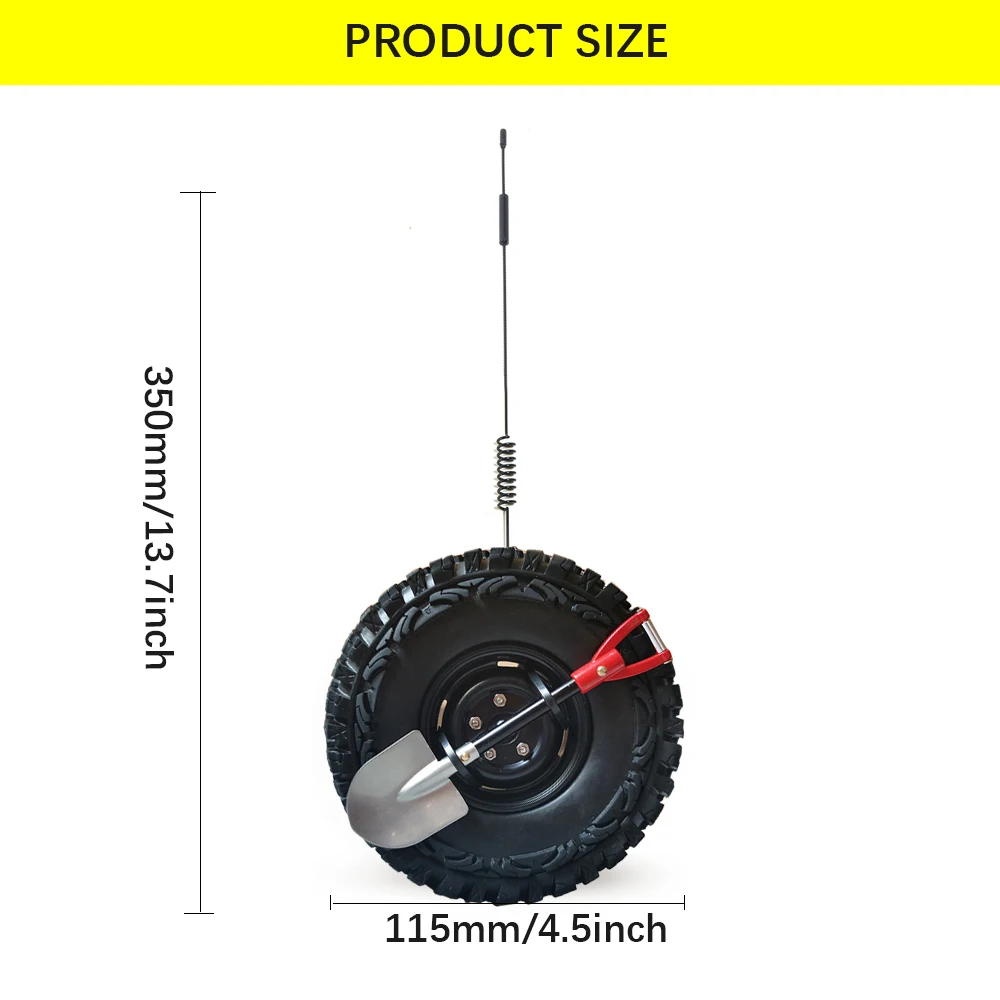 Автомобильный декор в форме запасной шины автомобильный Декор мачта колеса