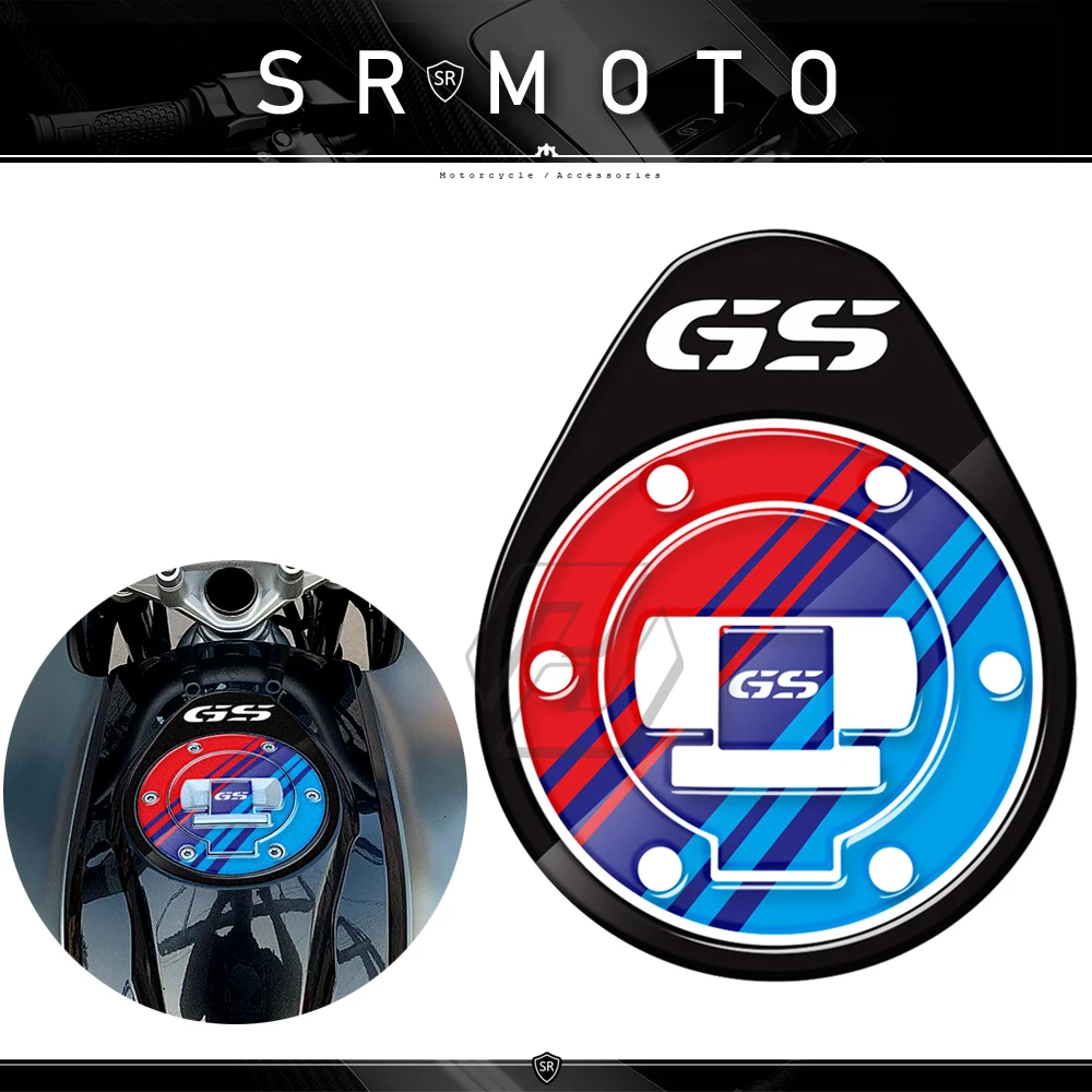 

3D Motorcycle Fuel Tank Cap Sticker Fuel Tank Protector Case for BMW R1200GS 2013 2014 2015 2016 2017