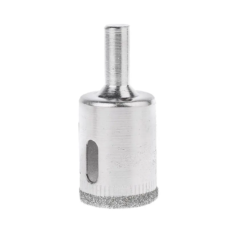 

10Pcs Diamond Coated Core Hole Saw Drill Bit Set Tools For Glass Tiles Marble 62KC