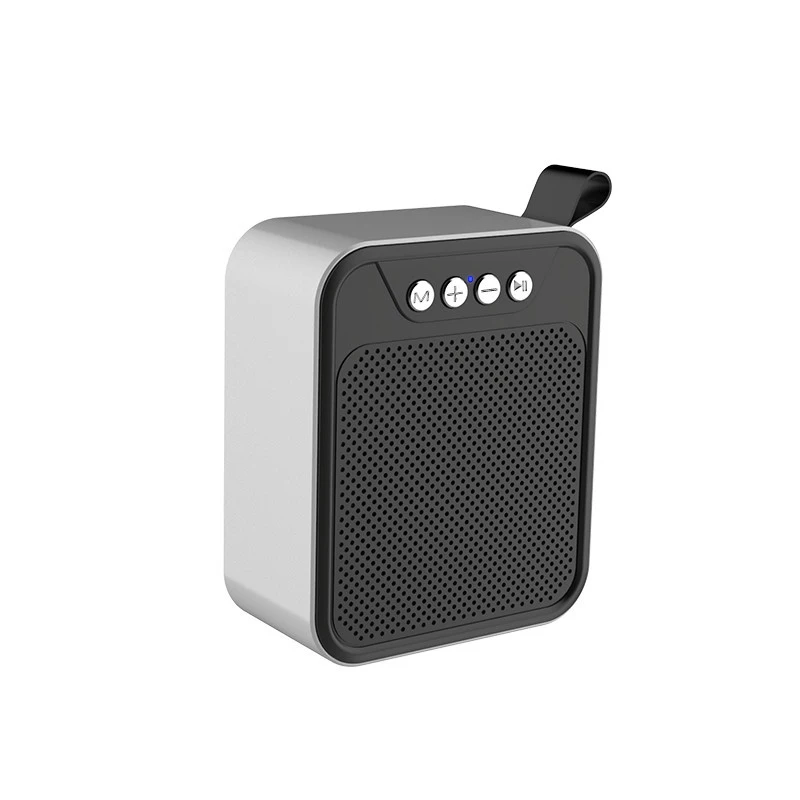 Silver KUSDO Мини Bluetooth динамик портативный беспроводной динамик звуковая система 3D стерео музыка объемный Поддержка Bluetooth, TF карта AUX USB - Цвет: Silver