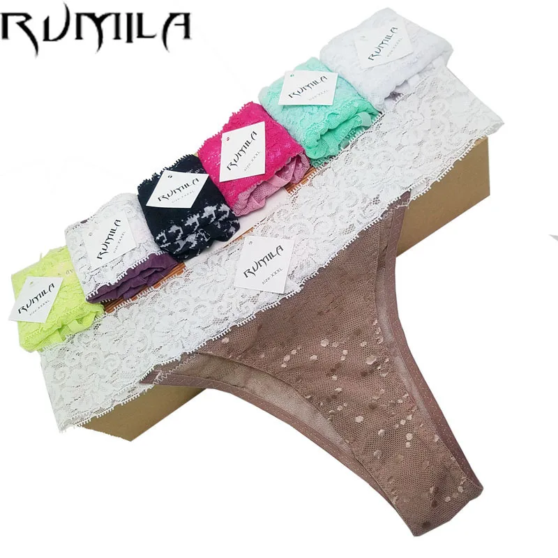XL-4XL 8 цветов, кружевное хлопковое женское бикини, сексуальные стринги, стринги, нижнее белье, трусики, женские трусики, T-back, нижнее белье, 12 шт., 1706 mote