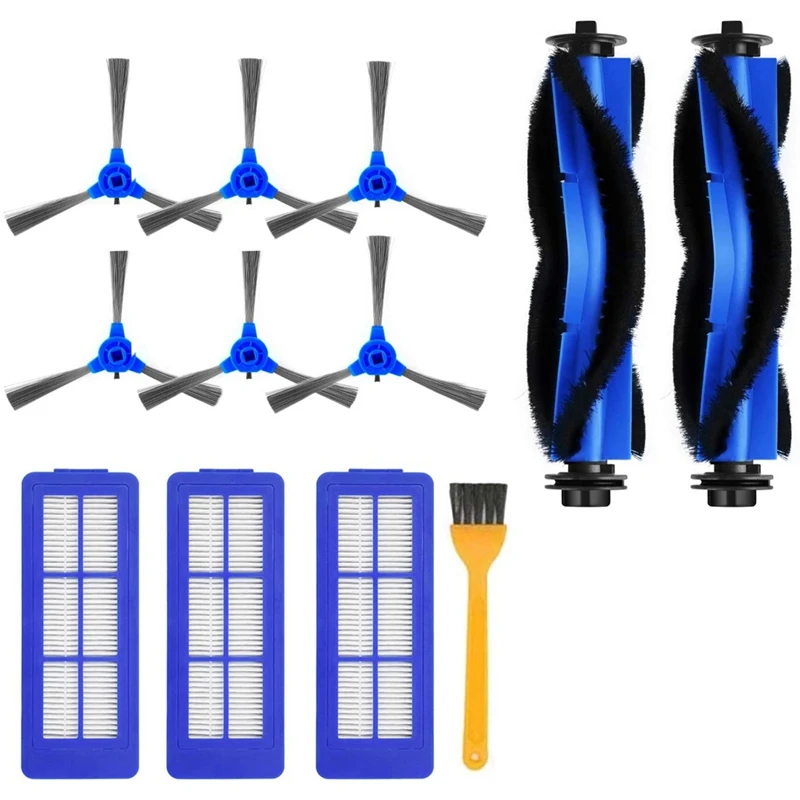 

TOP!-Set for Eufy RoboVac 11S MAX,RoboVac 30C MAX, RoboVac G10, RoboVac G30, Edge- 13PCS Replacement Parts Brush Filter