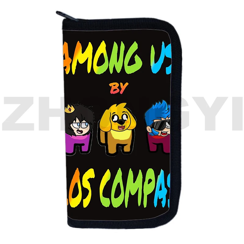 

Новый мультяшный 3D кошелек Mikecrack для женщин, многослойный кошелек Los Compas Game Anime для мужчин, уникальный кошелек Kawaii для мальчиков и девочек, Хо...