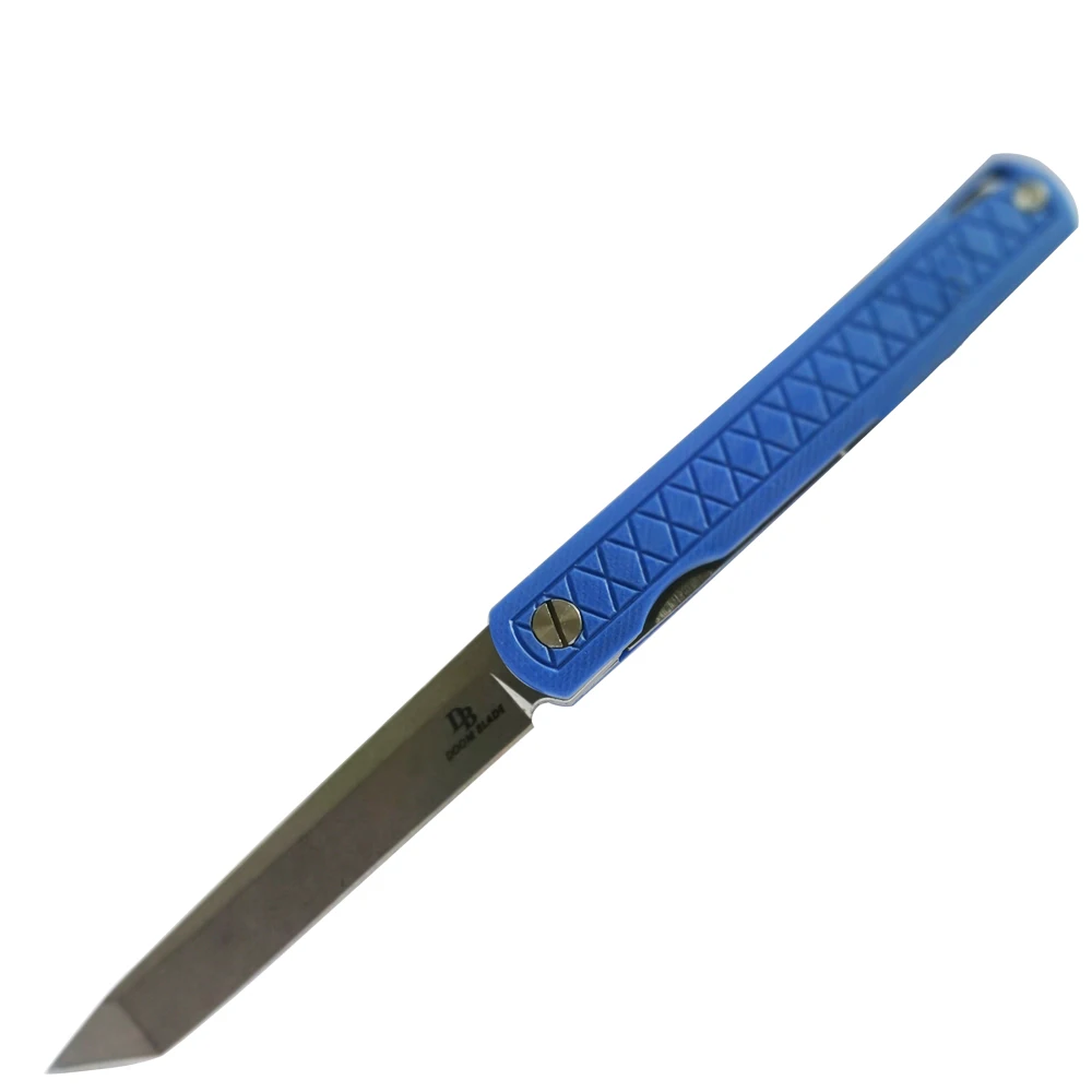 Нож для выживания дикой природы Ручка G10 высокой твердости складной нож 60 61HRC