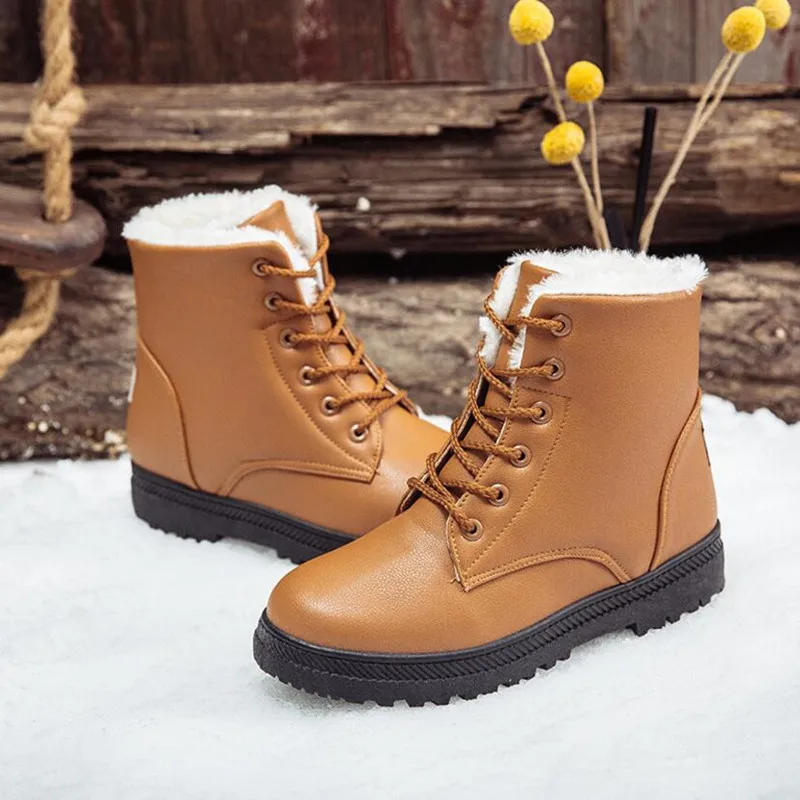 2021 зимние ботинки женские новые теплые из хлопка и бархата водонепроницаемые