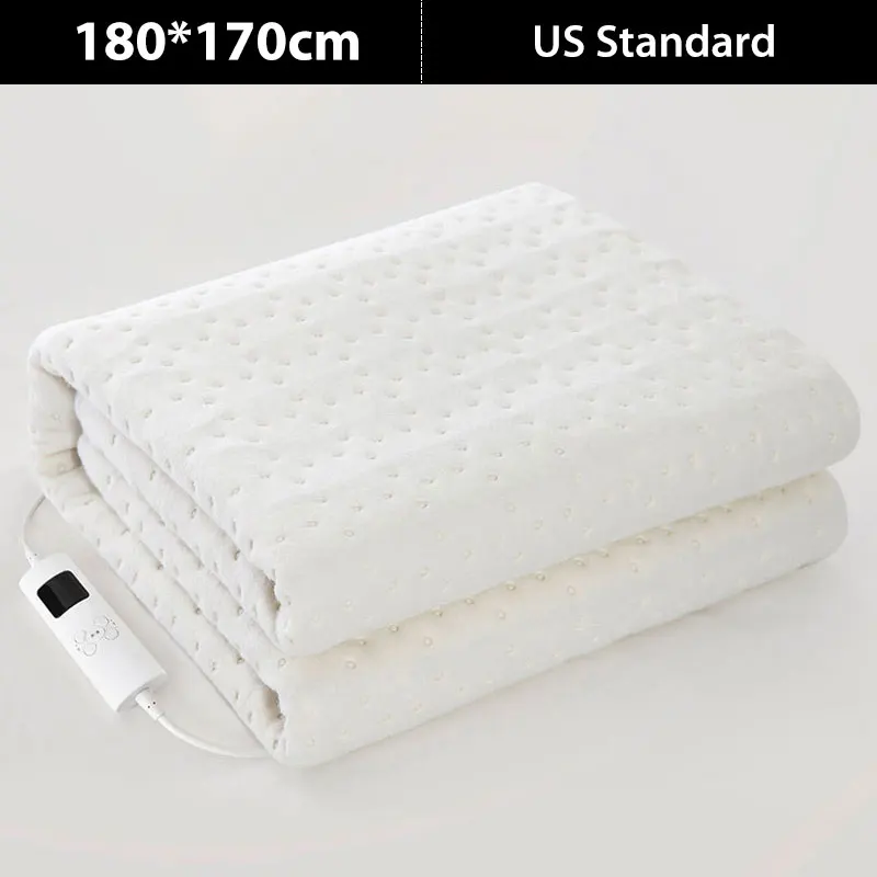 180x170 US Standard Xiaomi youpin, умное удаление клещей, электрическое одеяло, безопасность, синхронизация, интеллектуальный контроль температуры, удобная стирка для зимы - Цвет: 180x170 US Standard