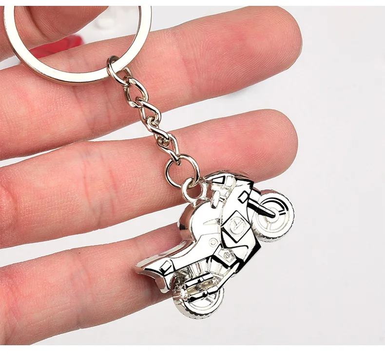 

Creative Metal Model Motorcycle Keychain School Bag Ornament Small Gift Toys