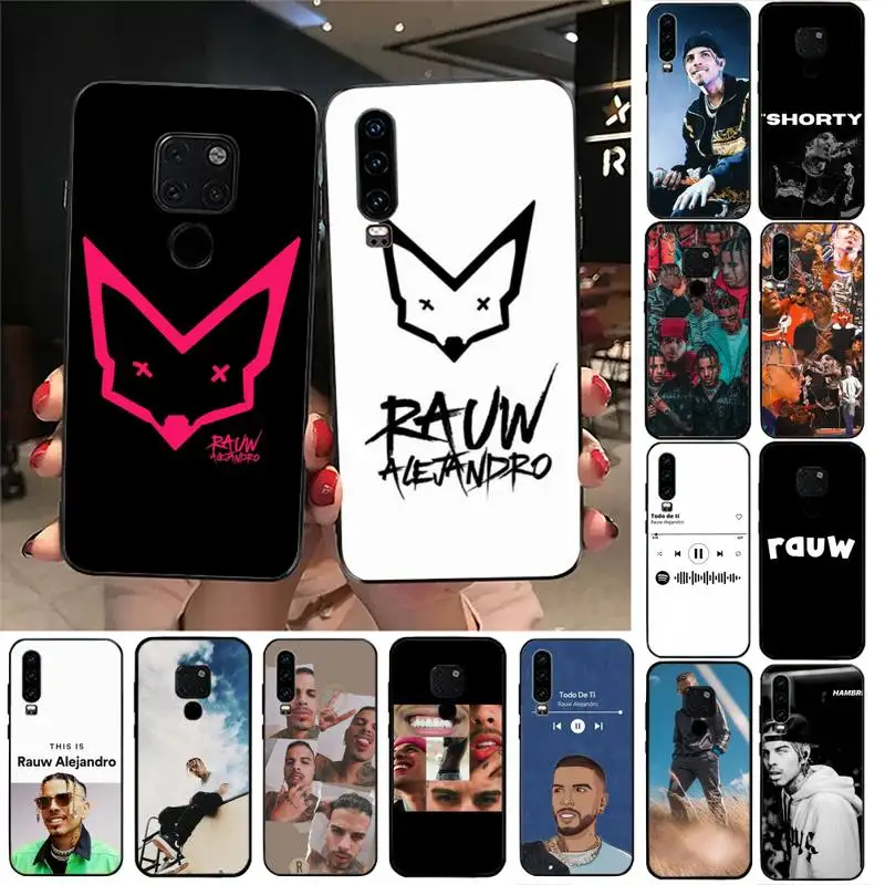 

FHNBLJ Rauw Alejandro Singer Phone Case For Huawei Nova3I 3E mate9 10 20lite 20Pro 40 30pro funda case