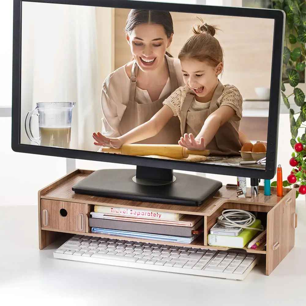 деревянный жк дисплей насто