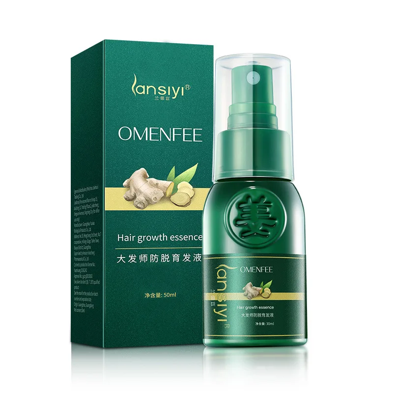 

30ML Effective Spray Hair Growth Oil Ginger Germinal Serum Essence Oil Natural Hair Loss Treatement Fast Growth Hair Care