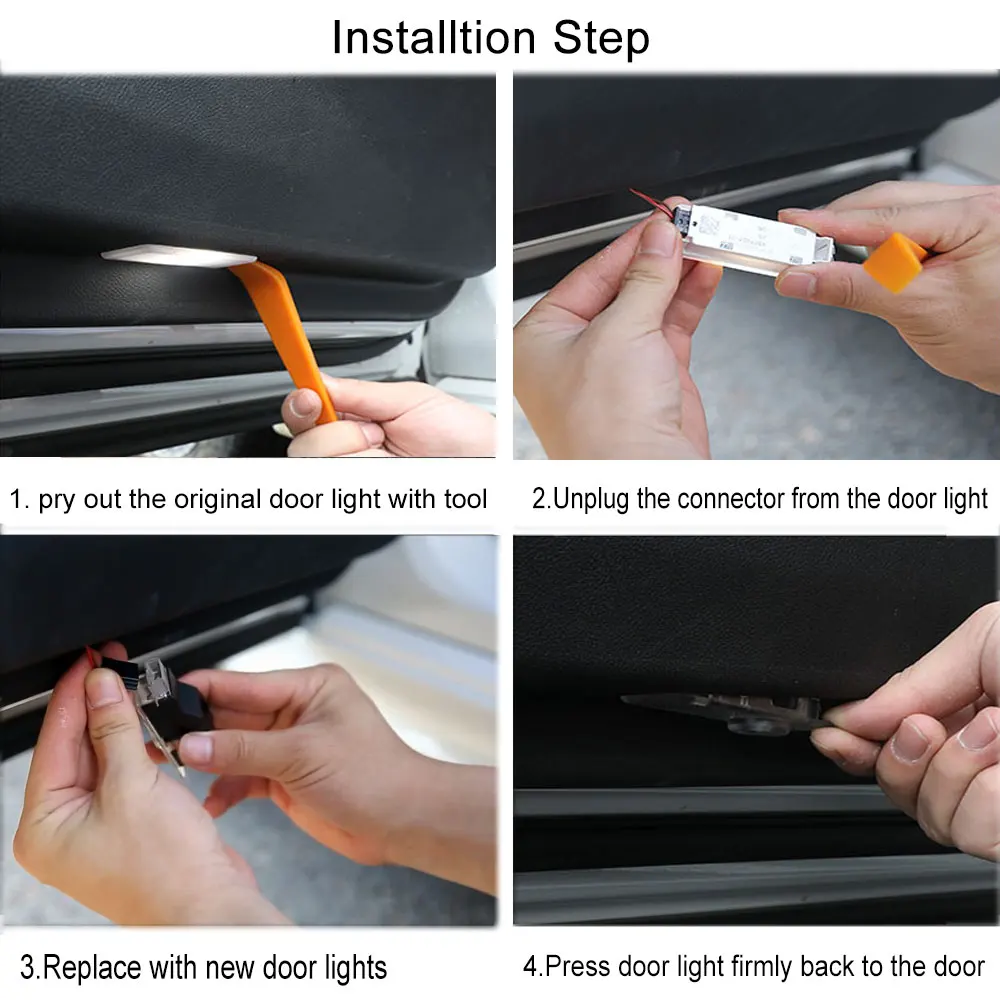 2 шт. светодиодный лазерный проектор для дверей автомобиля | Автомобили и