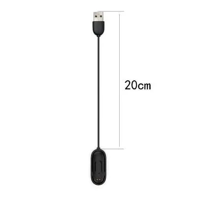 20CM for MI Band 4 20/100 см зарядка через usb подставка с зарядным устройством для Xiaomi Mi группа 4 Замена шнур Зарядное устройство Мощность адаптер Прямая - Тип штекера: 20CM for MI Band 4