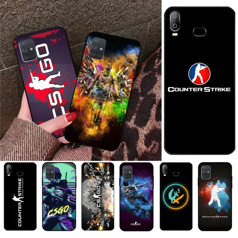 YJZFDYRM Counter Strike CS GO цветной чехол для телефона Samsung Galaxy A21 A01 A11 A31 A81 A10 A20 A30 A40 A50 A70 A80 A71