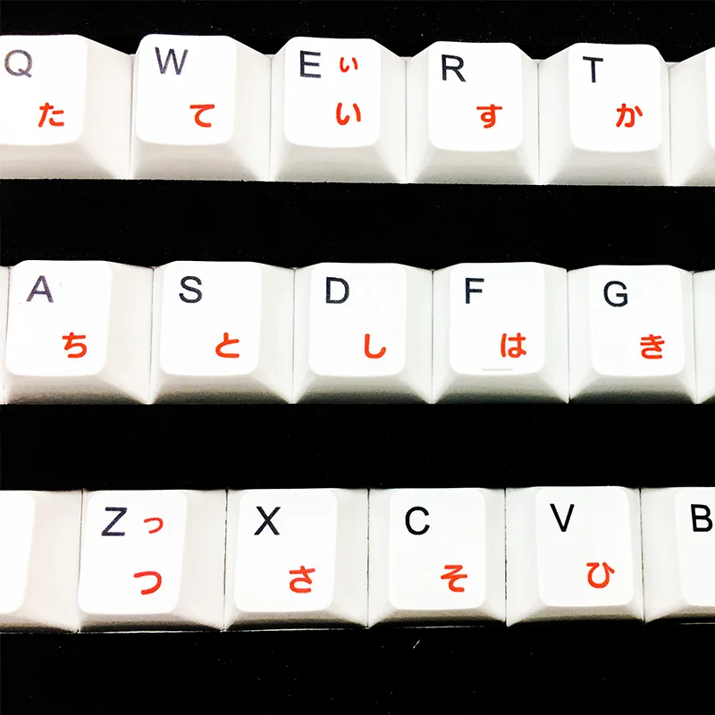 Японские колпачки для ключей с подсветкой PBT сублимационные японские 108