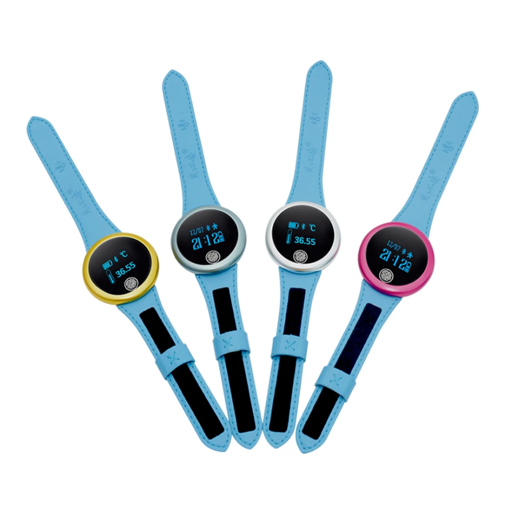 Умные часы с термометром в режиме реального времени монитор непрерывной