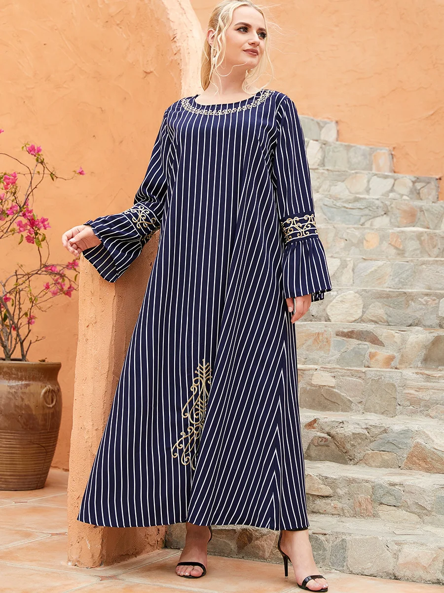 

Ramadan Turkey Muslim Dress Women Abaya Moroccan Kaftan Islamic Clothing Hijab Djellaba Dubai Jilbab Eid Party Vestidos Abayas