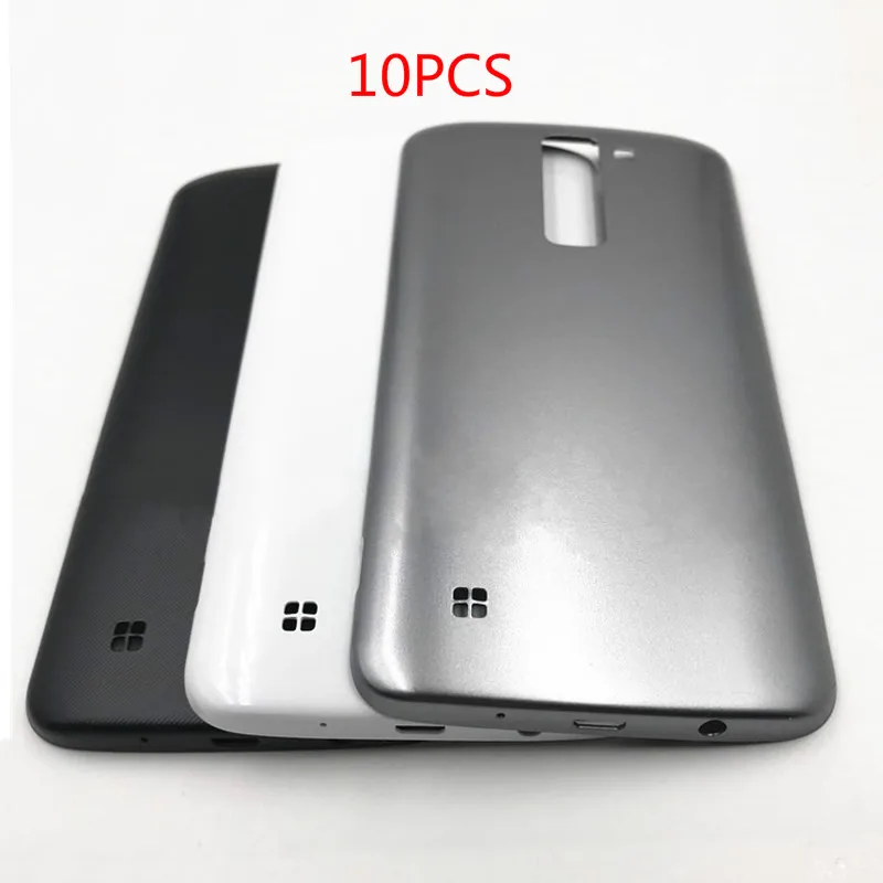 

10Pcs/lot 5.0 Inch Battery Back Cover For LG K7 2016 Back Housing Cover With Logo