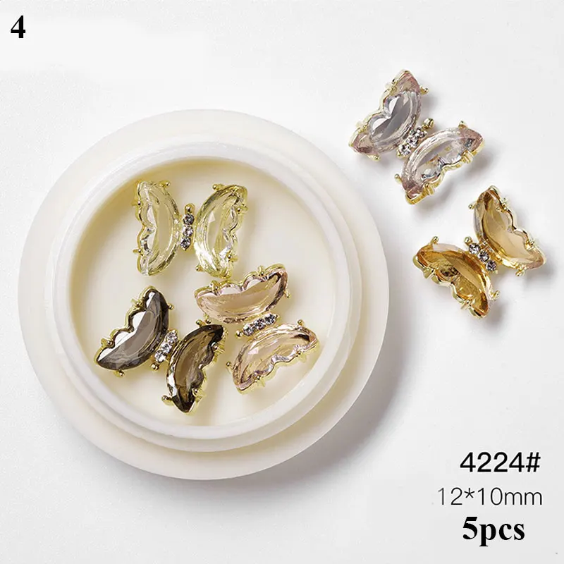 

Flying Crystal Stone Diy Nail Art Decor 3d Butterfly Manicure Zircon Jewelry Design Nail Shinning Rhinestones Diamond Nail Decor