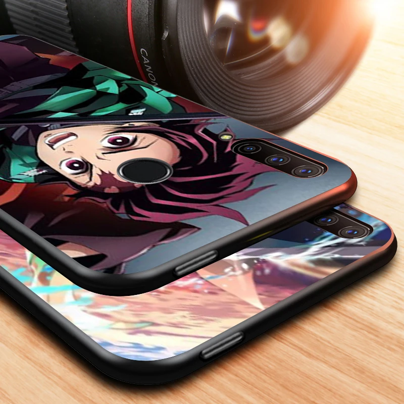 

Black Soft TPU Cover The Slayer Kimetsu for Honor 9X 9 Lite 8S 8C 8X 8A 8 2019 2020 7A 7S 7C Pro Phone Case