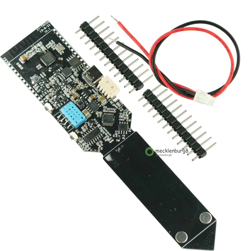 Датчик температуры и влажности почвы ESP32 DHT11 CP2104 WIFI Bluetooth модуль обнаружения 18650