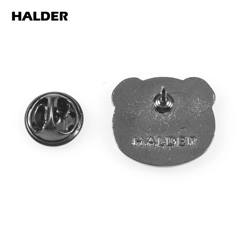 BR0009 HALDER мультфильм белый медведь милый плюшевый медведь Броши Модные ювелирные изделия коричневый Медведь булавки нагрудные значки с животными аксессуар подарок