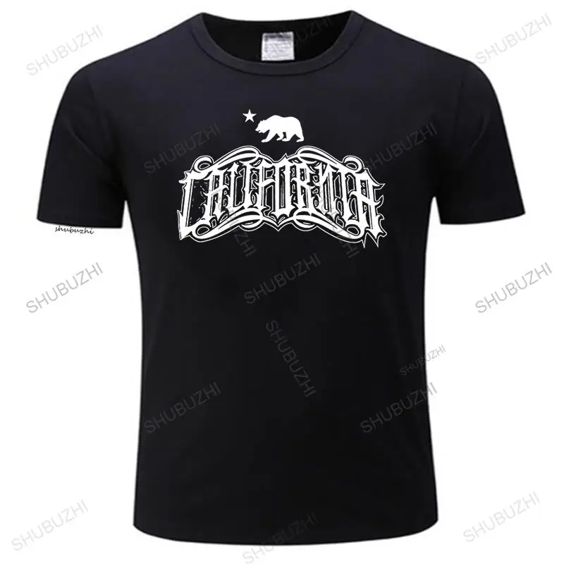 

California Graffiti Mexican Tattoo Cholo Art Cali Low rider Chicano Tee T Shirt male brand teeshirt men summer cotton t-shirt