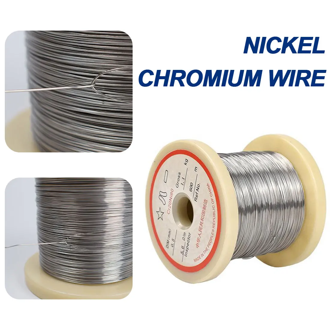 1 шт./10 м никель хромовый провод высокой резистивности Диаметр 0 мм 5 Cr20Ni80