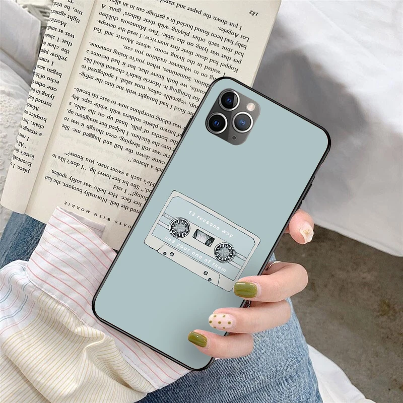 

13 Reasons Why TPU Soft High Quality Phone Case for Apple iPhone 8 7 6 6S Plus X XS MAX 5 5S SE XR 11 11promax Cover fundas etui