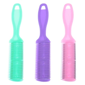 Бритва для волос Meisha HC0001, триммер для волос, бритва для стрижки волос, бритва для парикмахера, инструмент для удаления волос + 10 лезвий