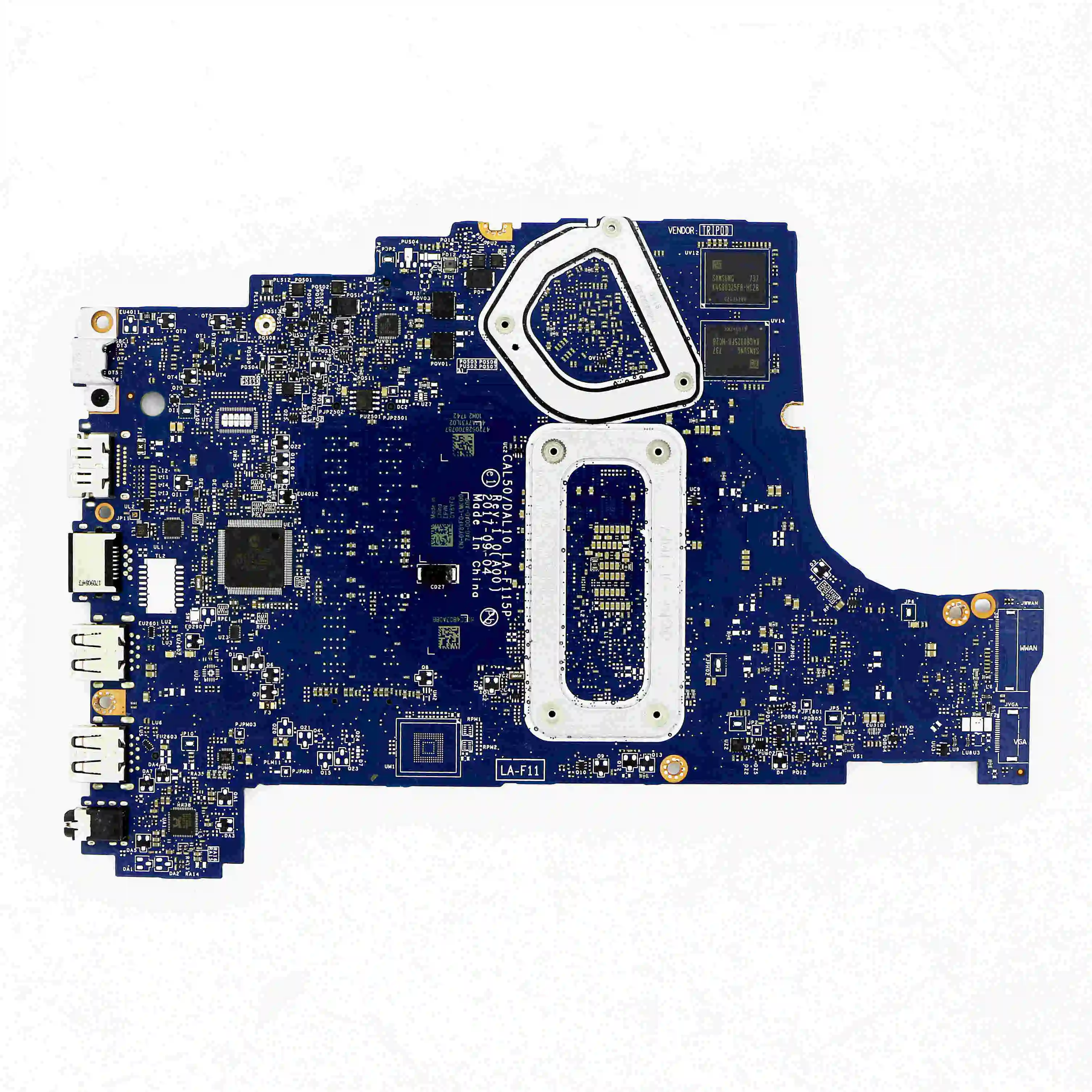 

Y8YF0-Дискретная материнская плата LA-F115P w/ i7-8550U + R7 M460 для DELL INSPIRON 15 5570 / 17 5770
