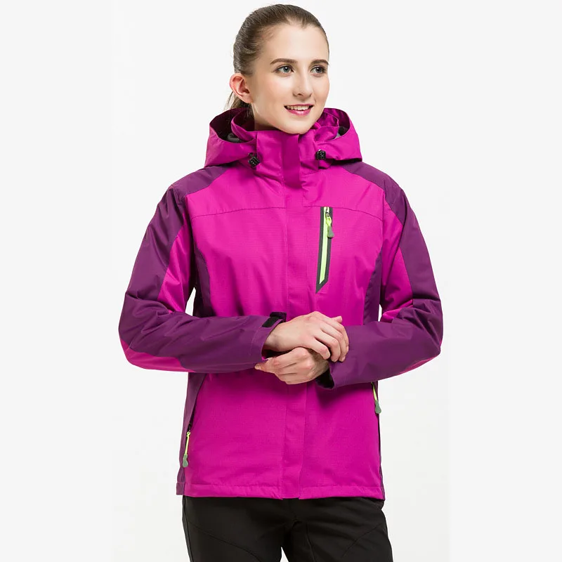 Новинка толстые теплые лыжные куртки для женщин водонепроницаемая
