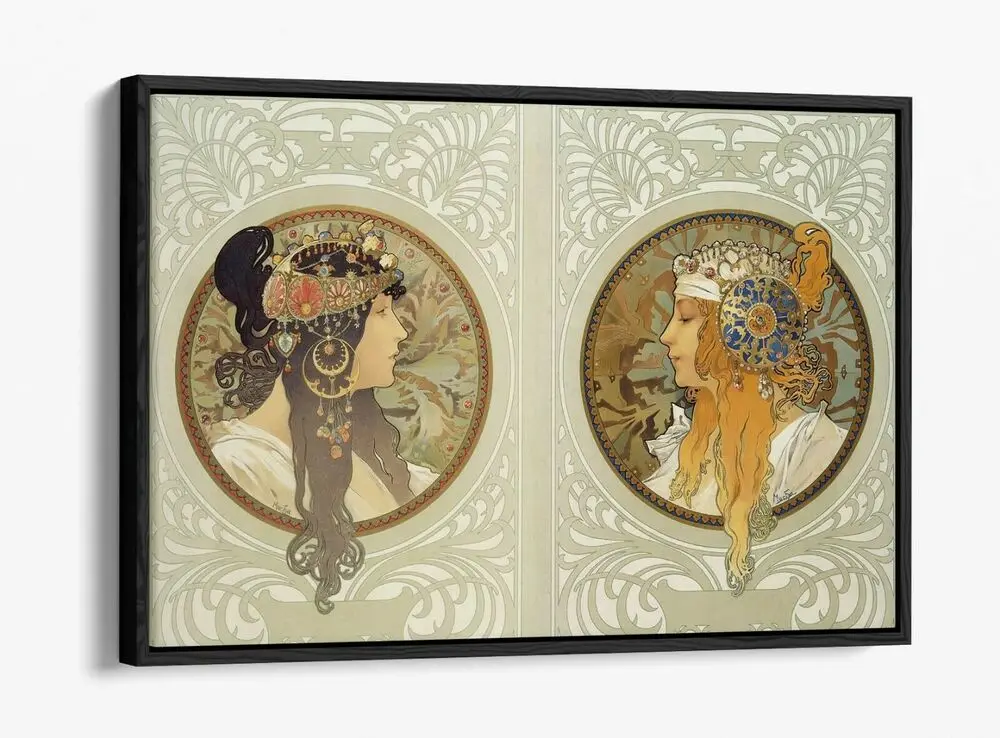 Alphonse Fly византийский поплавок эффект Холст Настенная картина печать на стену