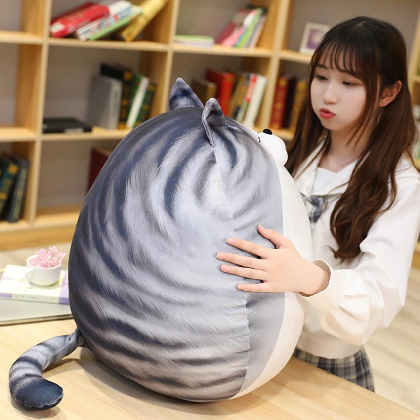 1 шт. мягкая и двусторонняя плюшевая японская милая кукла в виде котенка яйца