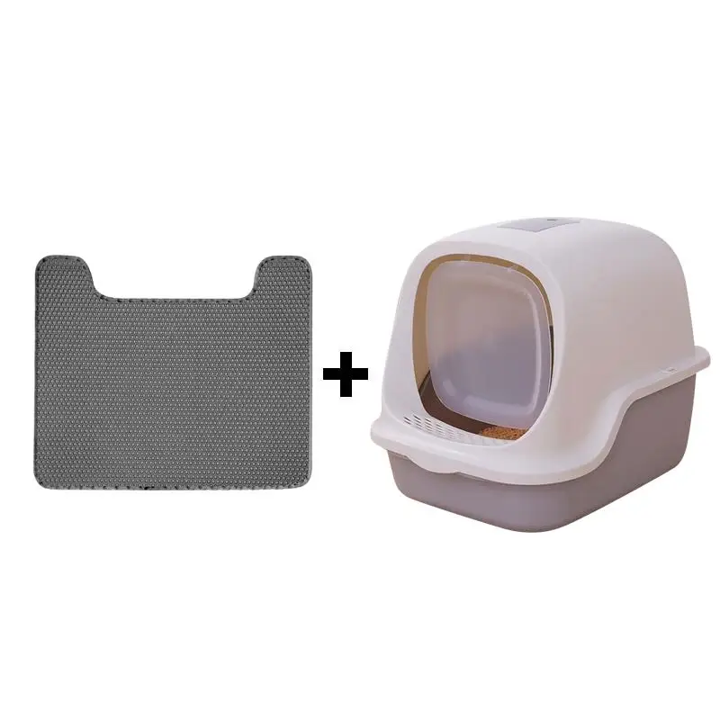 Роскошная мебель для кошачьего туалета очень большой комнатный полузакрытый