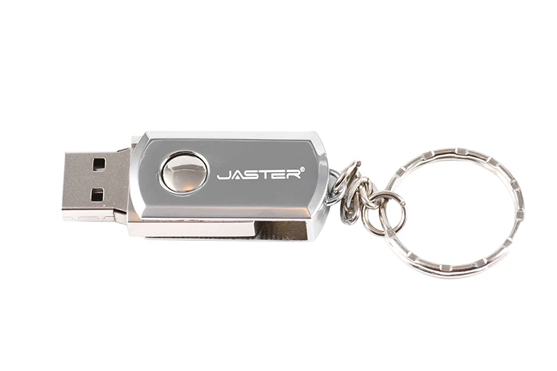 Металлический usb-накопитель JASTER из нержавеющей стали, 4 гб, usb флеш-накопитель 8 гб, 16 гб, 32 гб, 64 гб, 10 шт., цветная печать логотипа