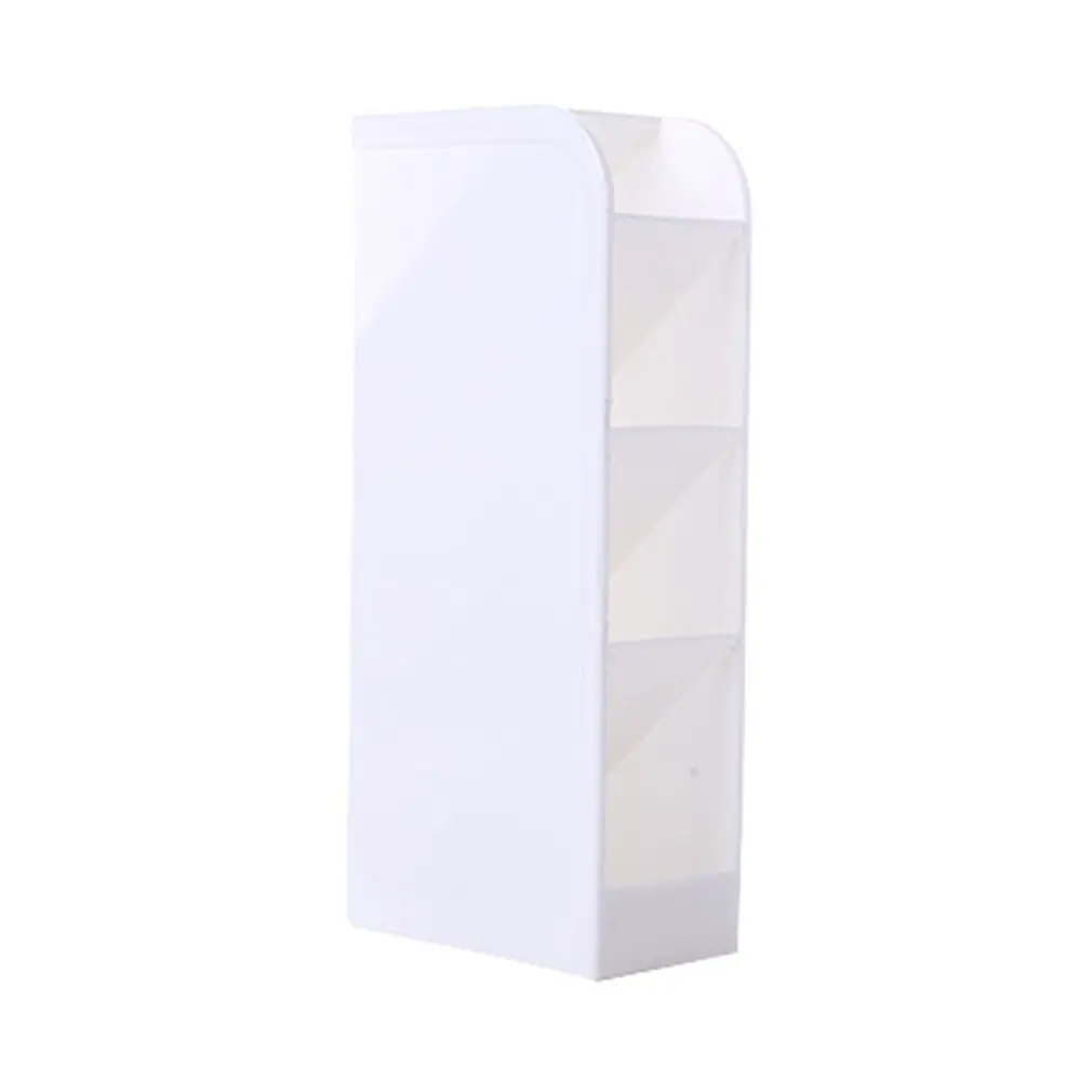

New Creative 4 Grid Sub-grid Plastic Desk Organizer Desktop Office Pen Pencil Holder Makeup Storage Tray