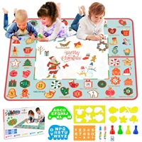 ourwarm christmas decorations for water doodle mat for kids coloring painting writing pad educational toys christmas gift