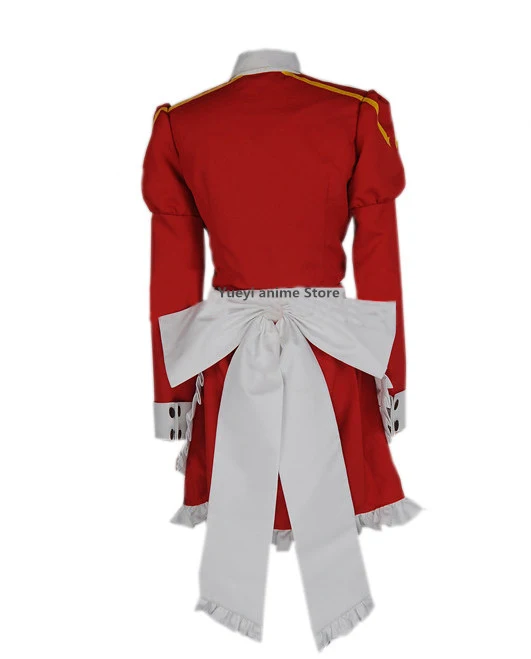 Anime Sword Art Online Lisbeth Maid Dress Cosplay Costume customized any size | Тематическая одежда и униформа