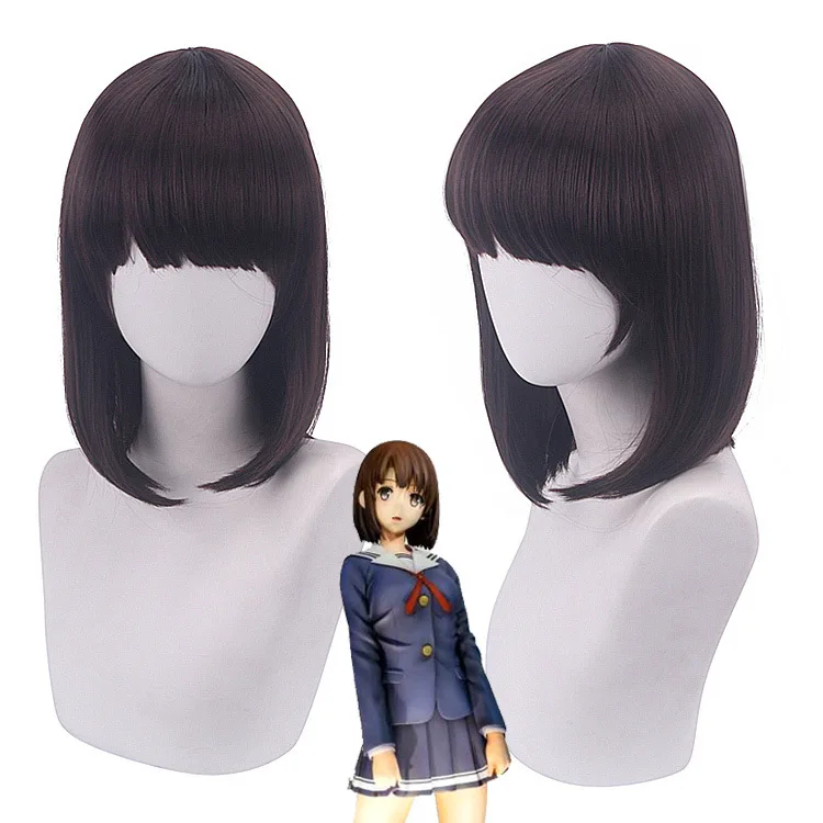 

Парик для косплея Jia teng hui Saint hui из термостойкого волокна, 30 см