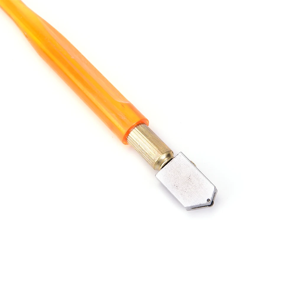 

ZLinKJ 1PCS New Glass Cutter Oil Filled Hard Alloy DIY Tile Mirror Cutting Knife Craft Tool