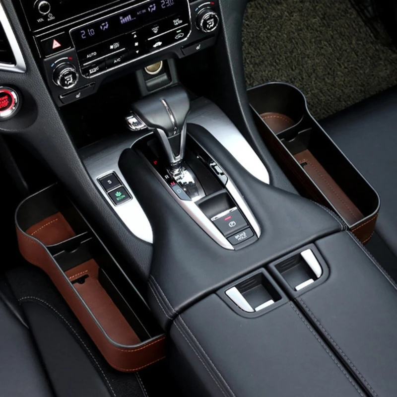 Боковой автомобильный наполнитель кожаная консоль боковой карман фотоловец для