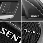 10 шт. Автомобильная декоративная 3D алюминиевая эмблема наклейка для Nissan Sentra b16 b17 2008 2010 2017 2018 аксессуары