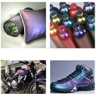 Очаровательный пигмент, меняющий цвет автомобиля, перламутровый порошок, размер частиц 25-200 мкм (пигменты-хамелеоны меш),