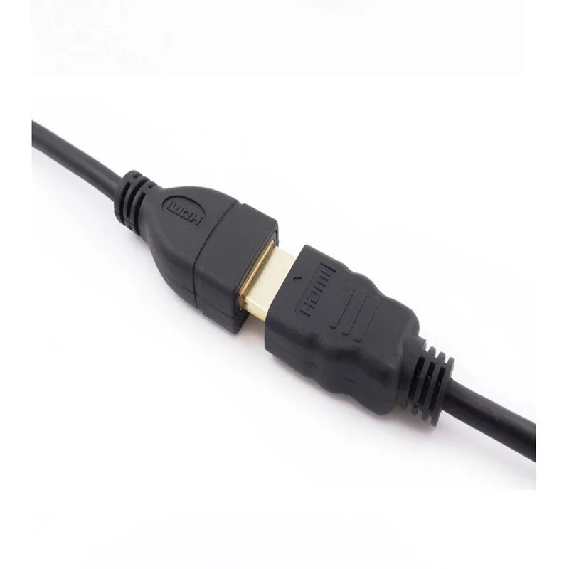 HDMI кабель-удлинитель папа-мама 0,3 M/0,5 M/1 M HDMI 4K 3D 1,4 v HDMI расширенный кабель для HD tv lcd ноутбука PS3 проектора