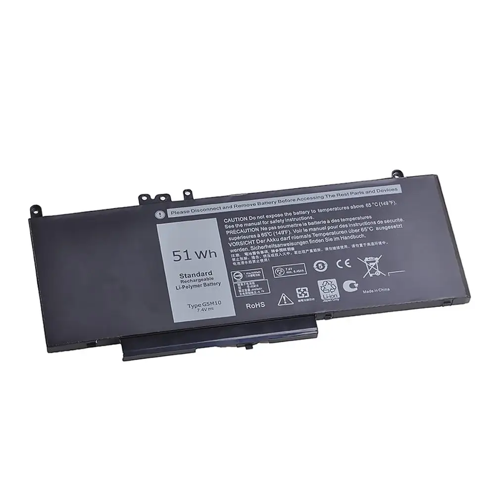 51 Втч G5M10 Аккумулятор для ноутбука DELL Latitude E5450 E5470 E5550 E5570 8V5GX R9XM9 WYJC2 1KY05 O8V5GX 7V69Y OR9XM9