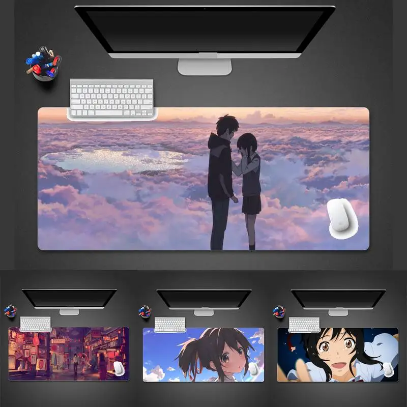

your name love cartoon Large Mouse pad PC Computer mat Game Office Work Mouse Mat pad X XL Non-slip Laptop Cushion mouse pad