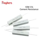 Цементное сопротивление 10 Вт 0.1R 0,30,470,680,7512568R 8 Ом 1  100K 11.5234. Керамическое Сопротивление 7K, точность 5%, 10 шт.