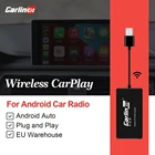 Автомобильный мультимедийный плеер Carlinkit, USB-ключ, Android Box Carpaly AI Box, беспроводное автомобильное зеркало, Bluetooth, комплект для автоматического подключения