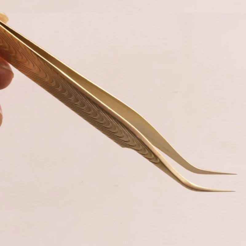 

5Pcs Lash Eyelash Extension Tweezers Stainless Steel Tools Straight Curved 45 90 Degree Angled Tip Tweezers Precision