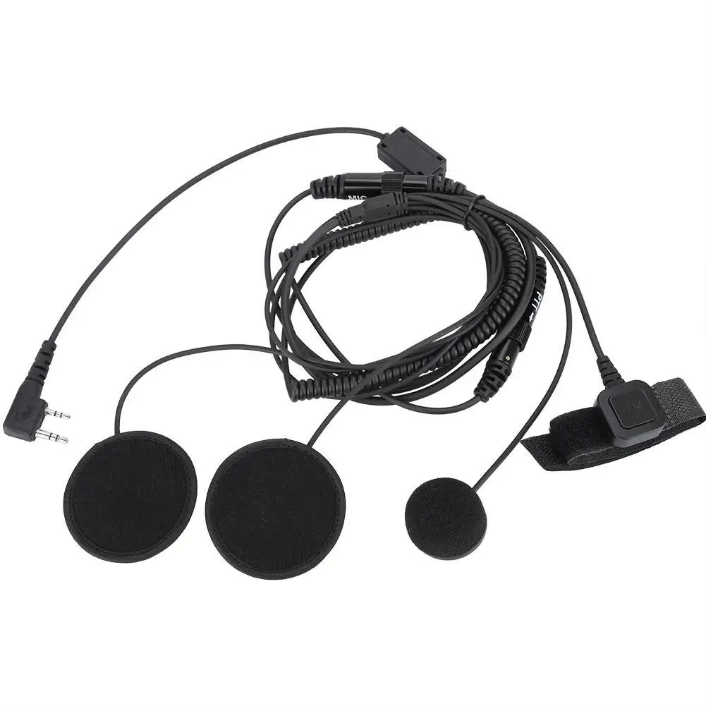 Уход за кожей лица мотоциклетный Шлемы-гарнитуры PTT для Kenwood TH-F6/F6A/D7/D7A/D7AG/D7E/F7/F7E/G71